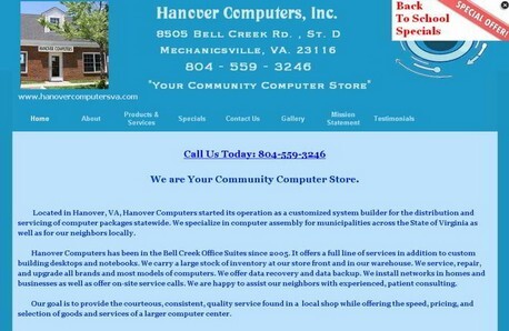 Hanover Computers, Inc. http://www.hanovercomputersva.com