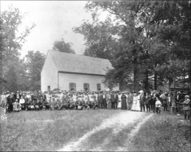 1890's photo of Slash Church, Peakes, VA - Hanover County 1890's photo of Slash Church, Peakes, VA - Hanover County